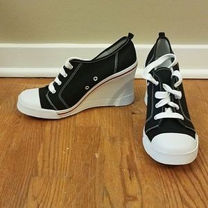 Vintage City Sneaks canvas black/white
